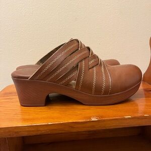 B.O.C. By Born brown Johana mules Size 9